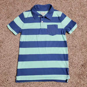 Cat & Jack Boy's Polo Shirt Spring Easter M 8/10